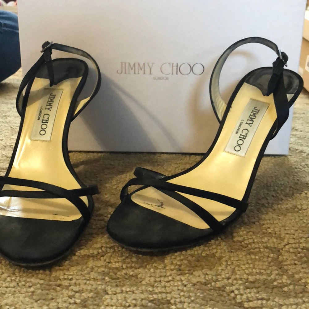 Jimmy Choo black heels